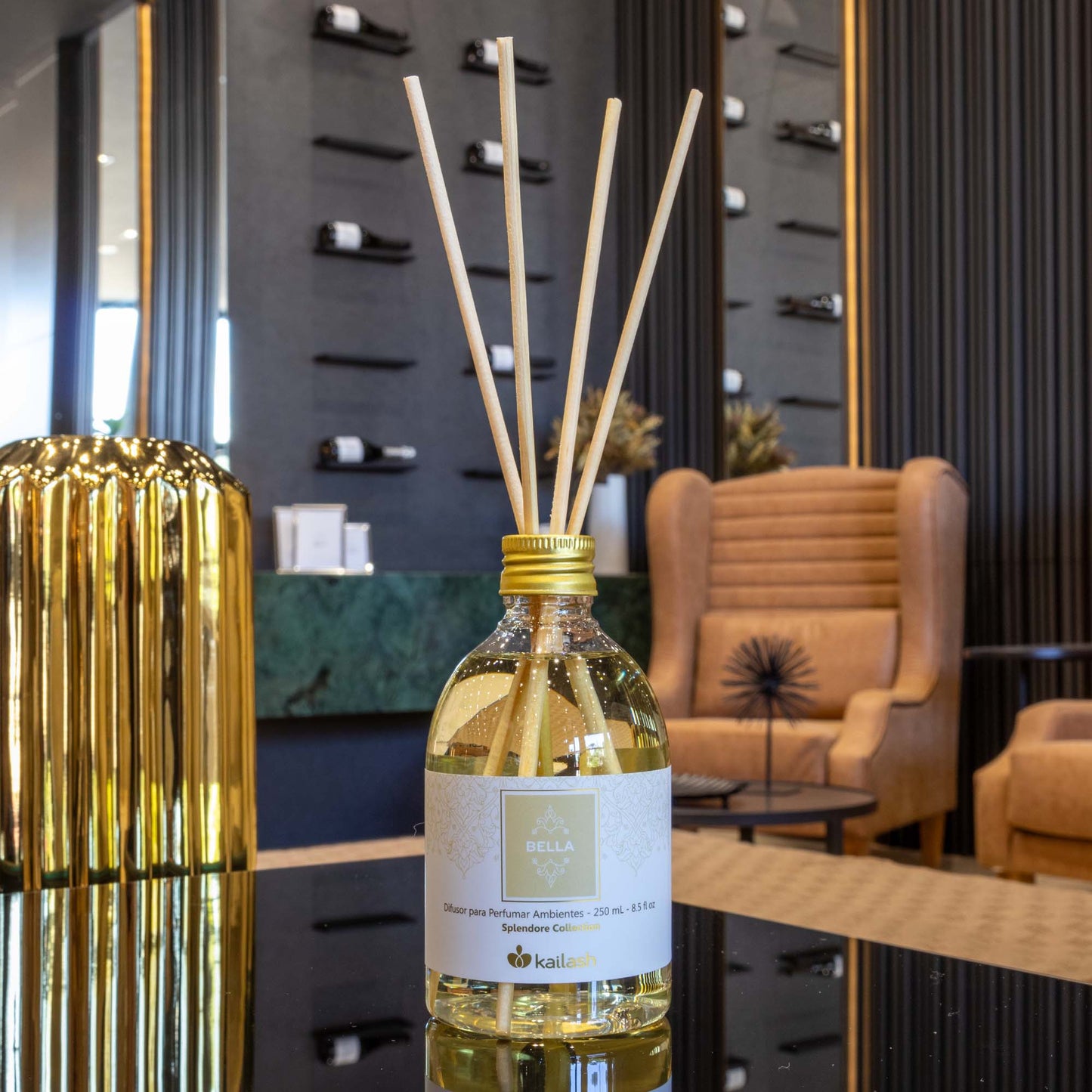 Difusor Econômico Para Perfumar Ambientes 250ml Bella - Kailash