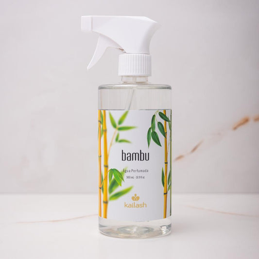 Água Perfumada Para Tecidos Bambu 500ml - Kailash