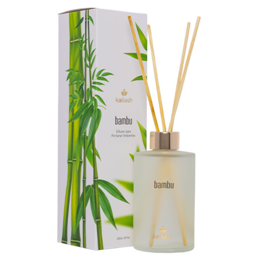 Difusor Para Perfumar Ambientes 250ml Bambu - Kailash