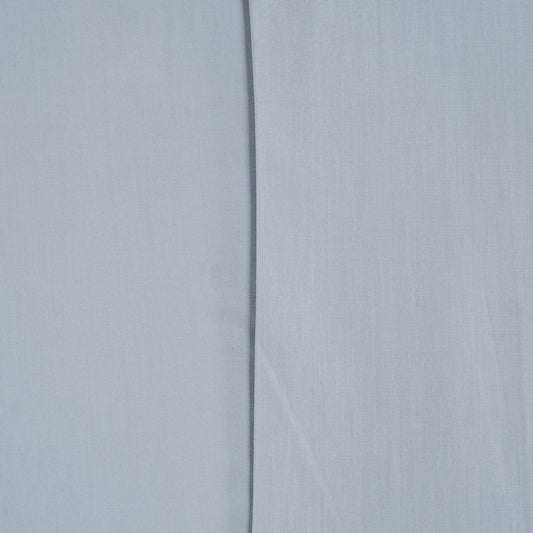 Jogo de Cama 200 Fios Liso Algodão Penteado Cinza - Tessi