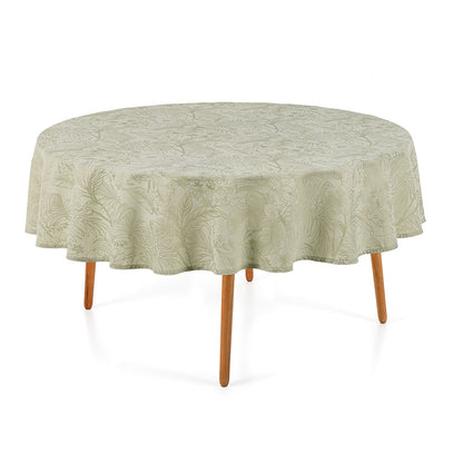 Toalha de Mesa Redonda 6 Lugares Sempre Limpa Aurora Alecrim - Karsten