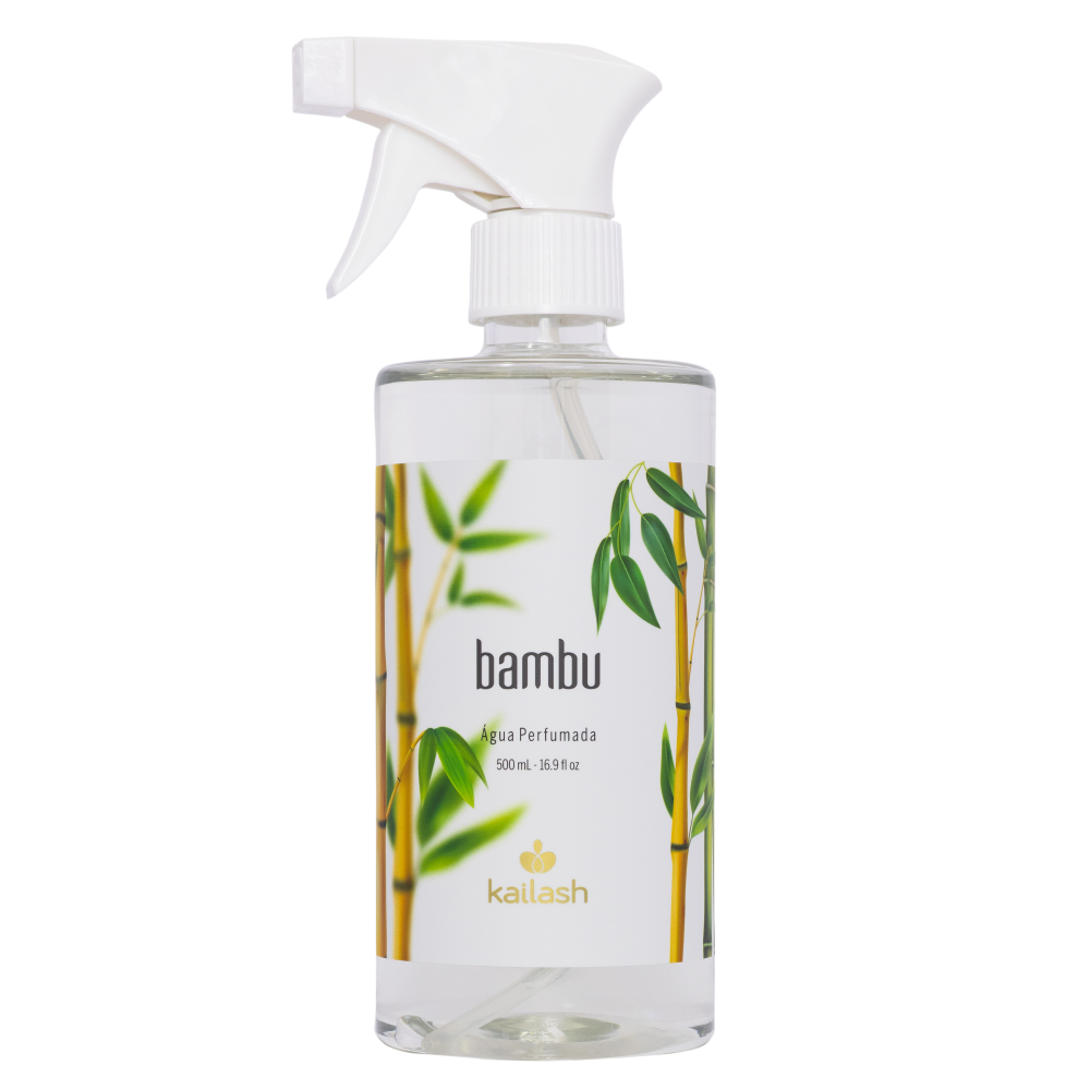 Água Perfumada Para Tecidos Bambu 500ml - Kailash