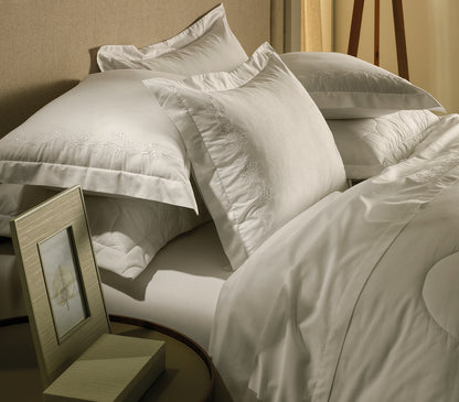 Jogo de Cama Casal 200 fios  100% Algodão Bordado Anastasia - Karsten