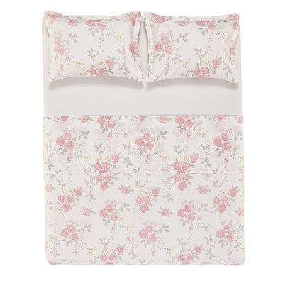 Jogo de Cama Casal 200 fios 100% Algodão Ester - Karsten