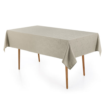 Toalha de Mesa Retangular 8 Lugares Jacquard Melli - Karsten