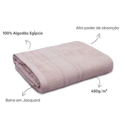 Toalha Banhão Fio Algodão Egípicio Mêmphis Appel - Home
