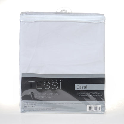 Protetor de Colchão Impermeável 100% Algodão - Tessi