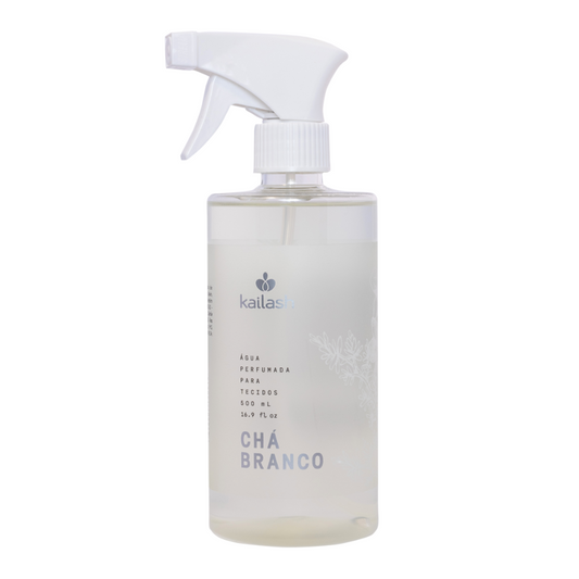 Água Perfumada Para Tecidos Chá Branco 500ml - Kailash