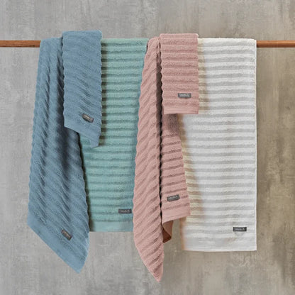 Toalha Rosto Aura 100% Algodão Fio Penteado - Atlântica