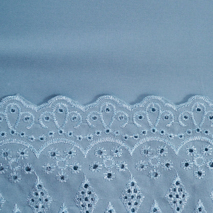 Jogo de Cama Casal Bordado Inglês Micropercal 200 - Bene Casa