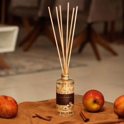 Difusor Econômico Para Perfumar Ambientes 250ml Maçã e Canela - Kailash