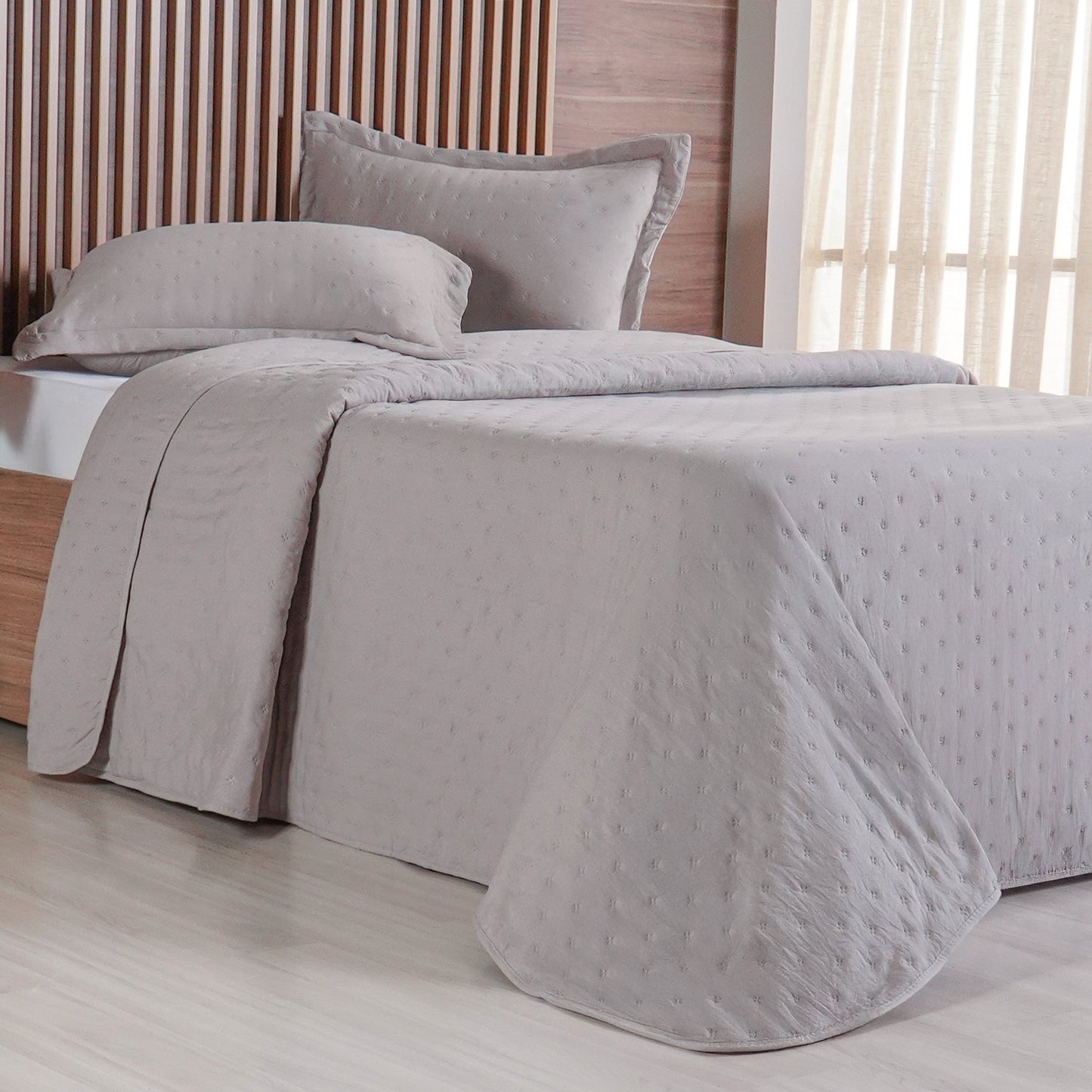 Kit Cobre Leito Miraggio Com Porta Travesseiros - Tessi