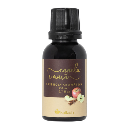 Essência Perfumada Maçã e Canela 20ml - Kailash