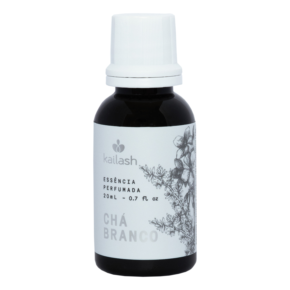Essência Perfumada Chá Branco 20ml - Kailash
