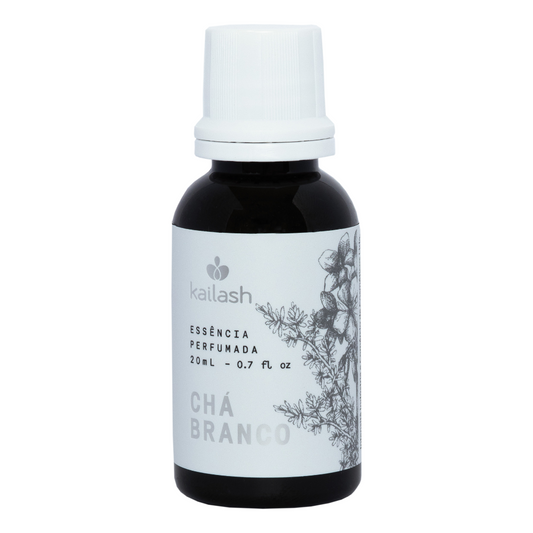 Essência Perfumada Chá Branco 20ml - Kailash