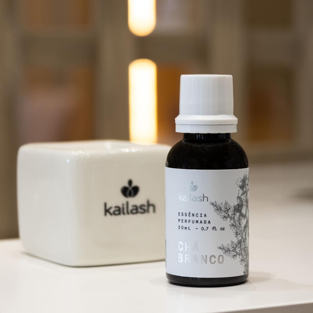 Essência Perfumada Chá Branco 20ml - Kailash