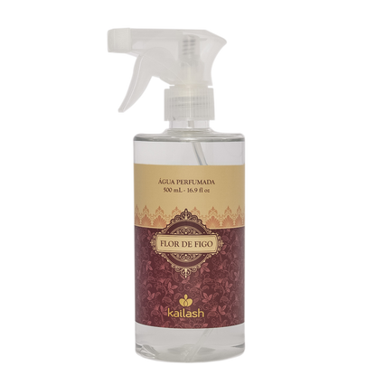 Água Perfumada Para Tecidos Flor De Figo 500ml - Kailash