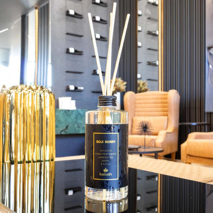 Difusor Econômico Para Perfumar Ambientes 250ml Goji Berry - Kailash