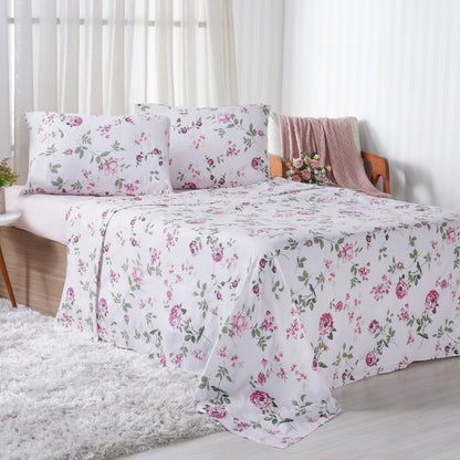 Jogo de Cama Casal 150 Fios Extra Macio Giardino - Bene Casa