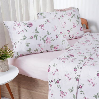 Jogo de Cama Casal 150 Fios Extra Macio Giardino - Bene Casa