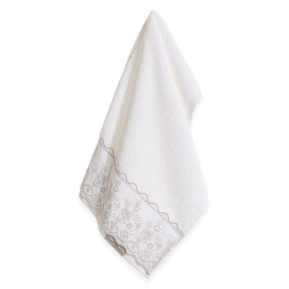 Toalha de Lavabo Fio Penteado Bordado Antônia - Karsten