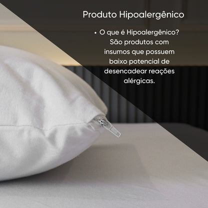 Protetor de Travesseiro Impermeável Branco - Appel